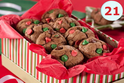 Chocolate Candy Cookies