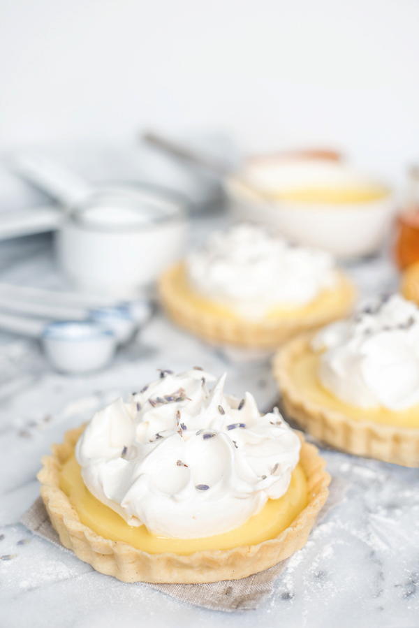 Lovely Lemon Lavender Tartlets