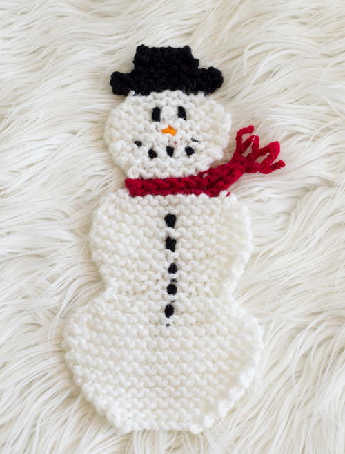 Adorable Snowman Pot Holder