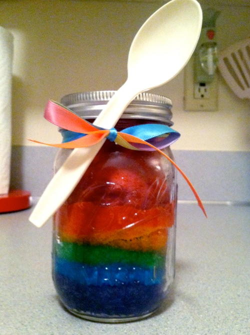 Hope in a Jar Cake Favors