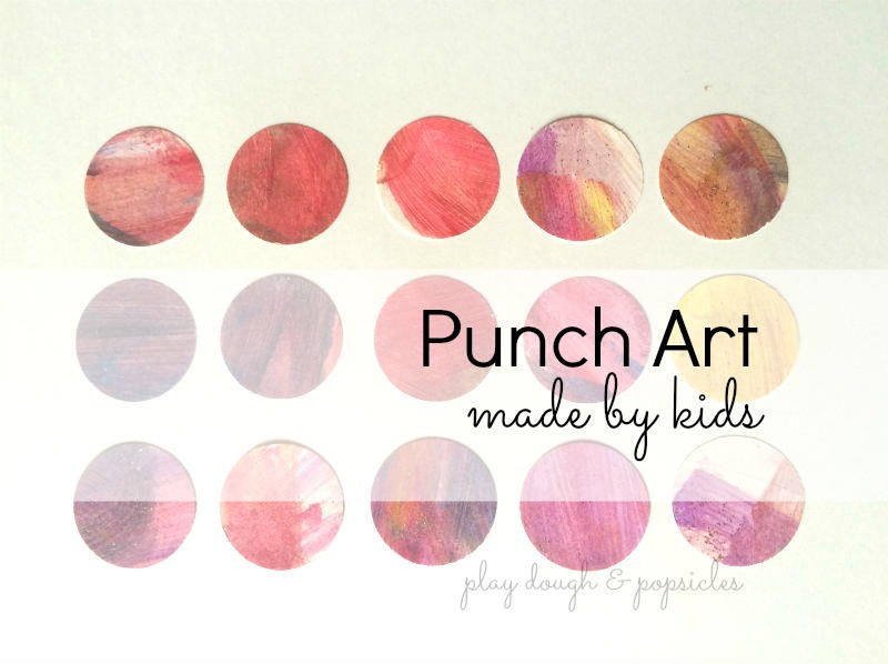 Gift Made By Kids: Punch Art | AllFreeKidsCrafts.com