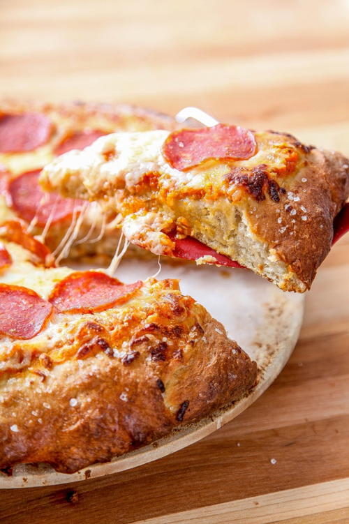 Pretzel Crust Pizza