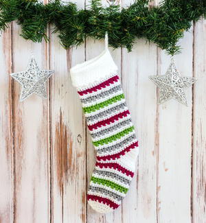 Crochet Christmas Stocking Pattern