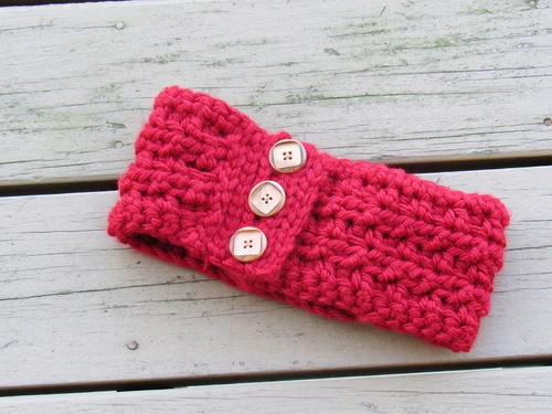 Angelina Chunky Ear Warmer Allfreecrochet Com Angelina Chunky Ear Warmer Allfreecrochet Com