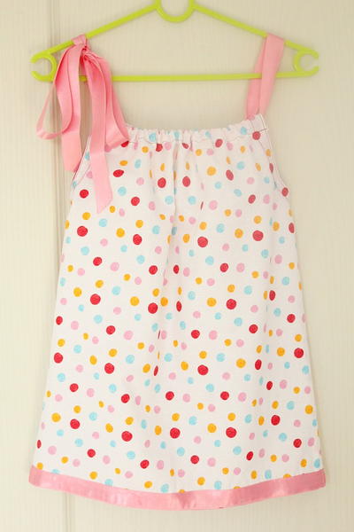 Little Pillowcase Dress Sewing Pattern