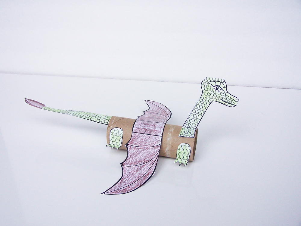 Dragon Toilet Paper Roll