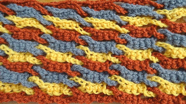 Single Weave and Link Stitch 