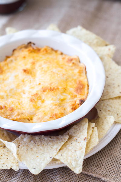 Cheesy Barbecue Chicken Dip