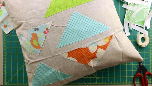 Download No Sew Pillow Cover Video | AllFreeSewing.com