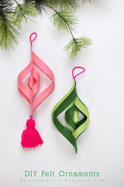 Felt Mobile Ornaments