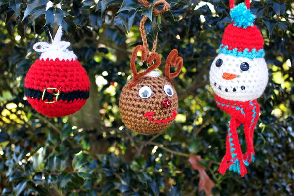 Crochet Christmas Tree Ornaments