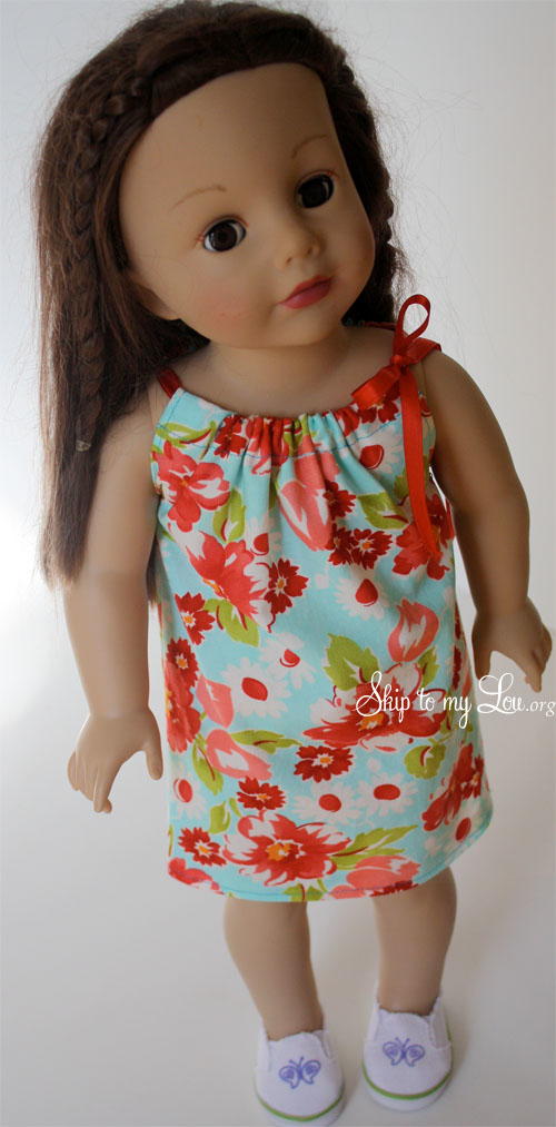 Sweet Summery Doll Dress Pattern
