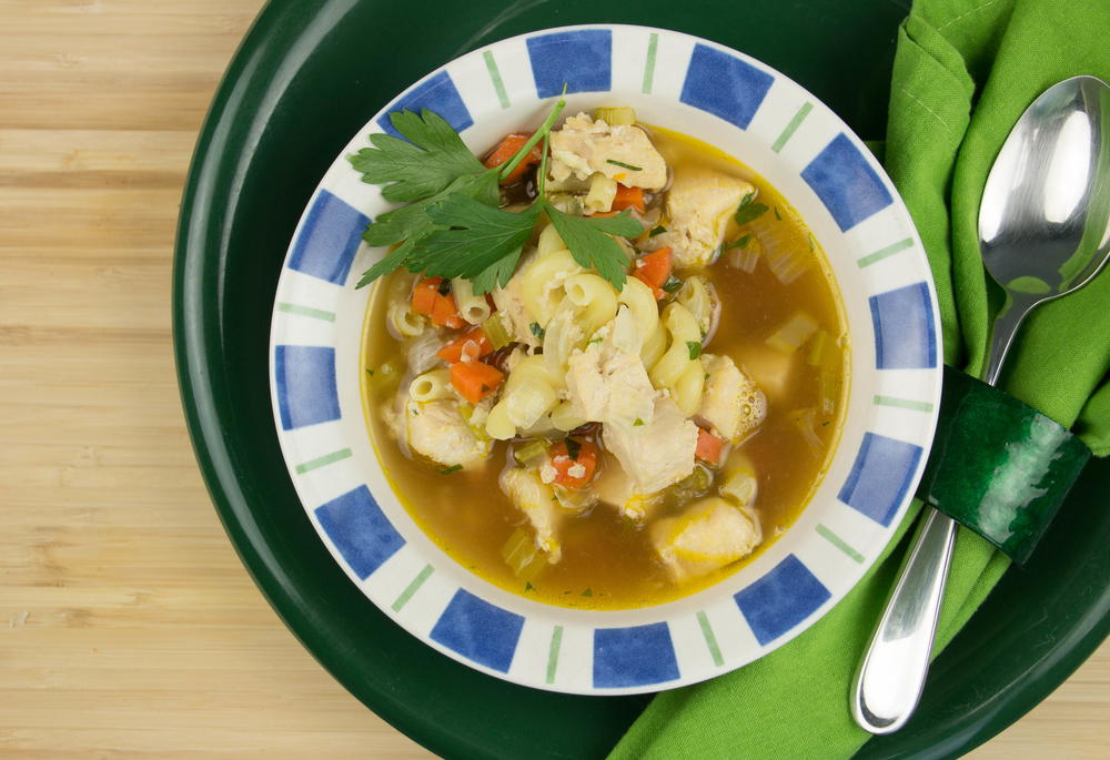 Gluten Free Chicken Noodle Soup - The Marching Apron