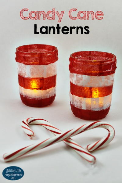 Candy Cane Lanterns