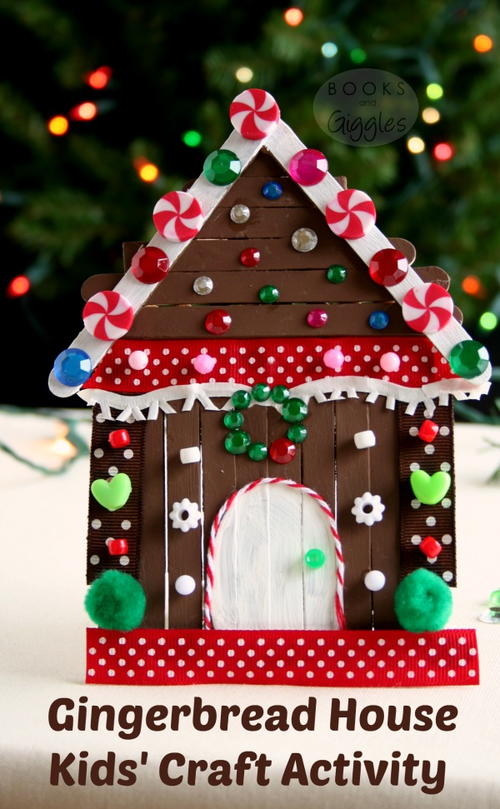 Storybook Gingerbread House | AllFreeKidsCrafts.com