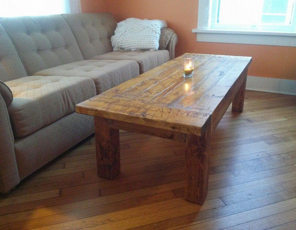 Rustic DIY Coffee Table DIYIdeaCenter.com Rustic DIY Coffee Table DIYIdeaCenter.com