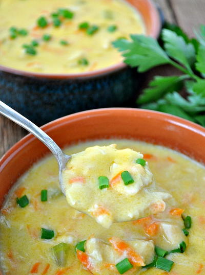 Southern Chicken and Cheese Chowder