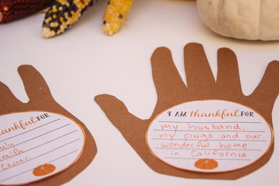 Turkey Craft Project to Give Thanks