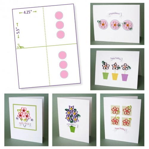 Paper Quilling Template Free Printables