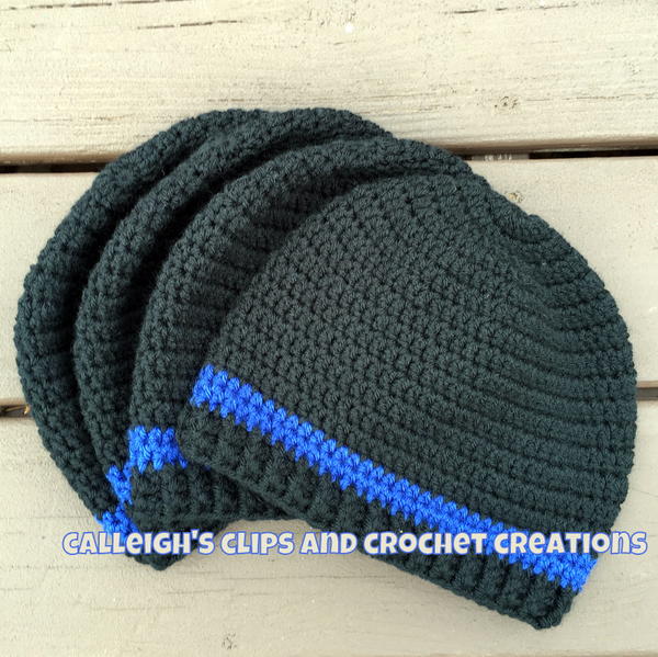 Thin Blue Line Beanie