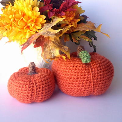 Perfectly Plump Crocheted Pumpkins