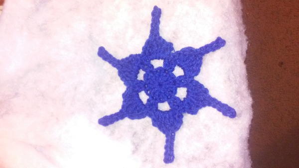 Nathan's Crochet Snowflake