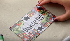 DIY Luggage Tag for Kids