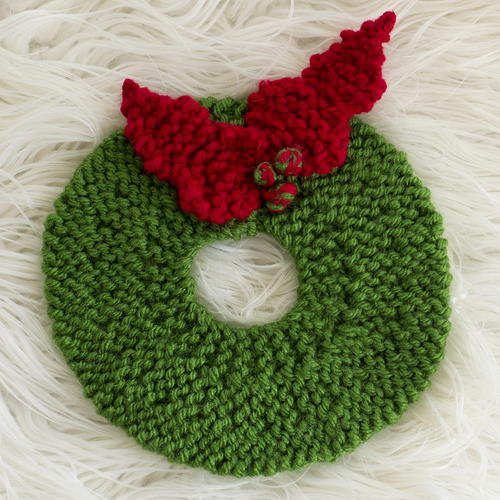 Christmas Wreath Hot Pad Pattern