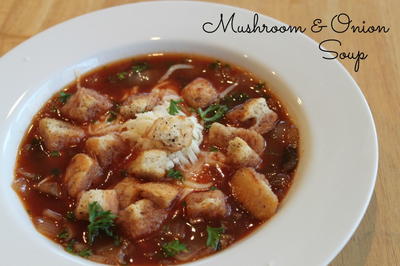 Mushroom & Onion Soup