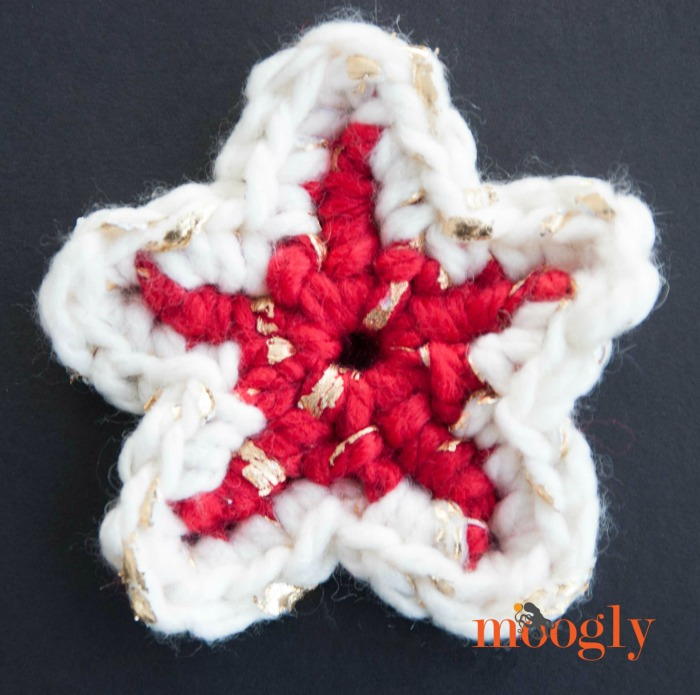 Rustic Luxury Star Ornament | AllFreeCrochet.com