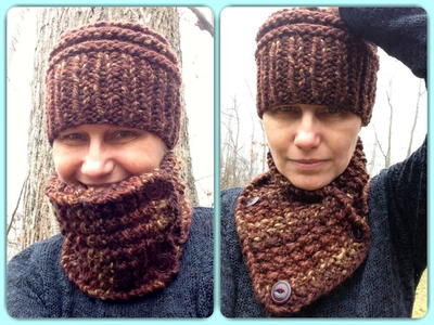 Unisex Earthly Cowl and Hat