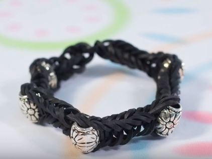 Elegant Rainbow Loom Bracelet