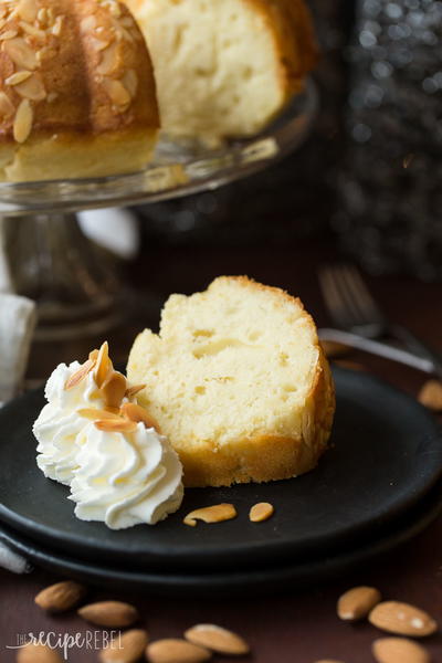 Lucky New Year's Almond Cake