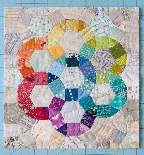 Ferris Wheel Mini Quilt