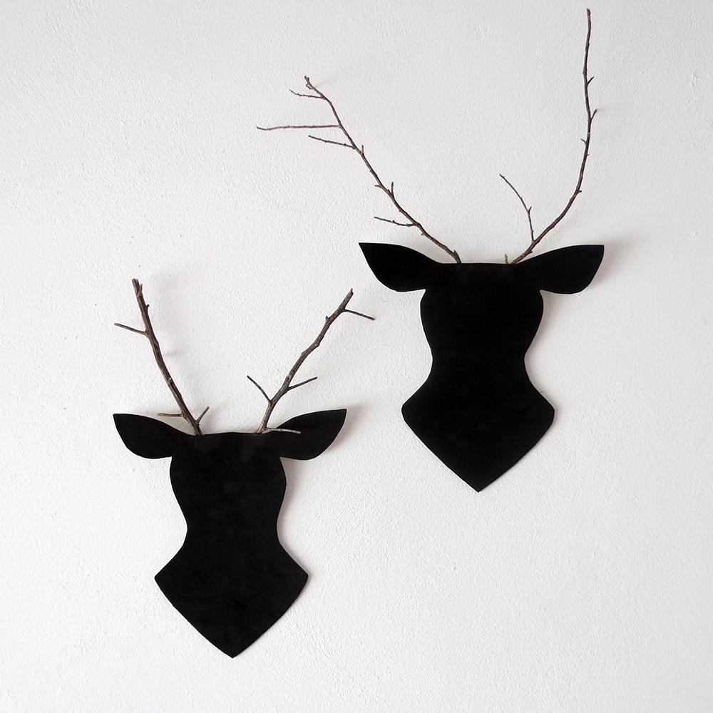Reindeer Wall Decor | AllFreeChristmasCrafts.com