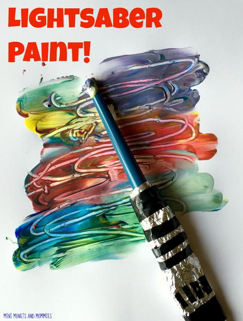 Star Wars Lightsaber Painting