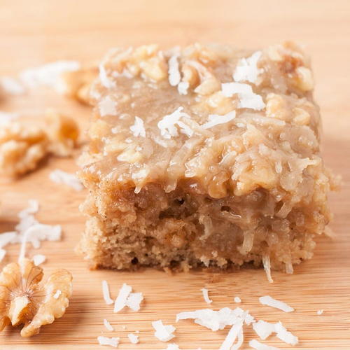 Easy Oatmeal Cake Recipe with Amazing Coconut Walnut Icing