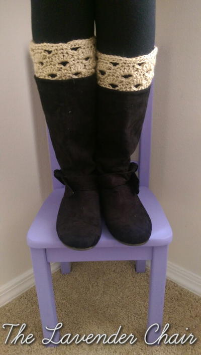 Stacked Shells Boot Cuffs