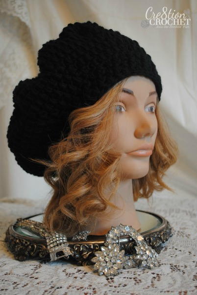 Black Slouchy Hat