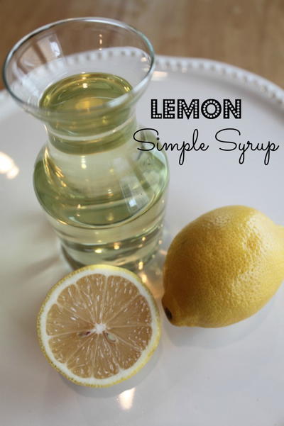 Lemon Super Simple Syrup