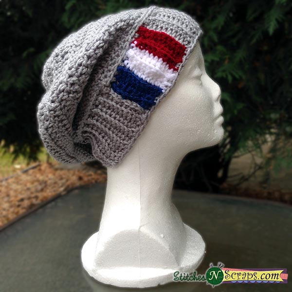 Fierté Crochet Slouchy Hat