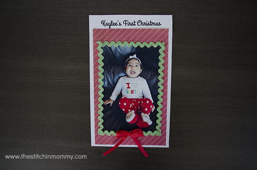 DIY Photo Christmas Card | FaveCrafts.com