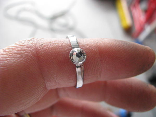 Precious Crystal DIY Ring