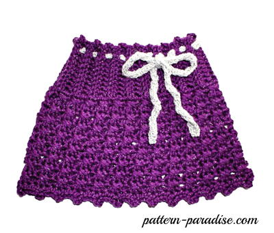 Sparkles & Sprinkles Crochet Skirt