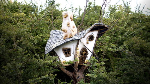 Fairy Garden Tree House Tutorial