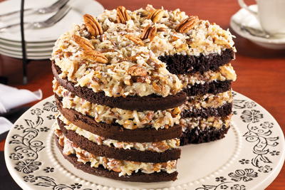 Sky High German Chocolate Cake