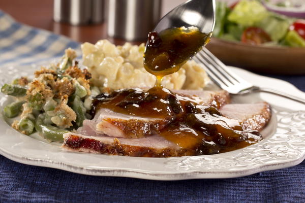 EDR Ham with Raisin Sauce