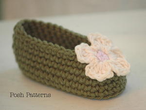 Simply Adorable Crochet Baby Booties