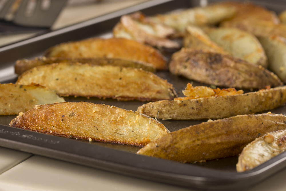 Perfectly Baked Italian Herb French Fries