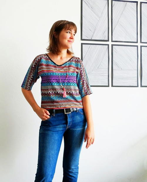 Comfortably Bold Shirt Refashion Pattern